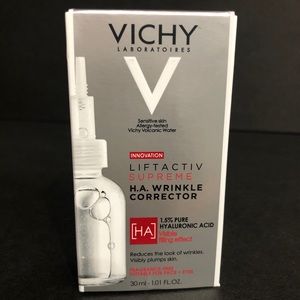 Vichy LiftActiv Supreme Wrinkle Corrector Hyaluronic Acid Face Serum - 1oz.
